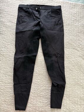 Women’s Black Riding-Style Leggings